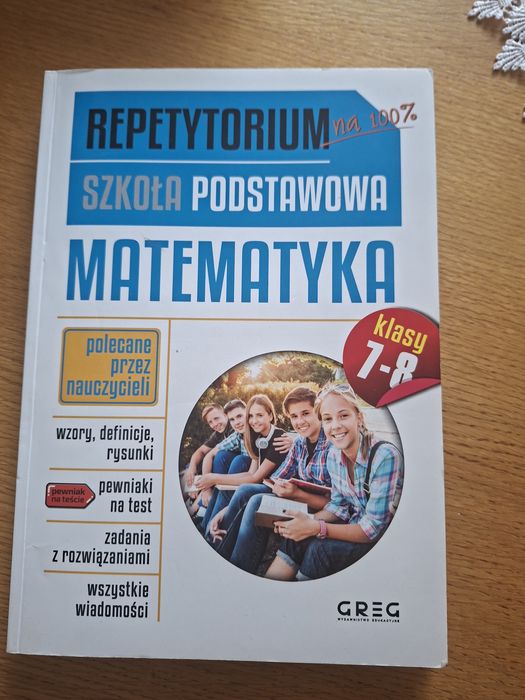 Repetytorium Matematyka kl 7 - 8