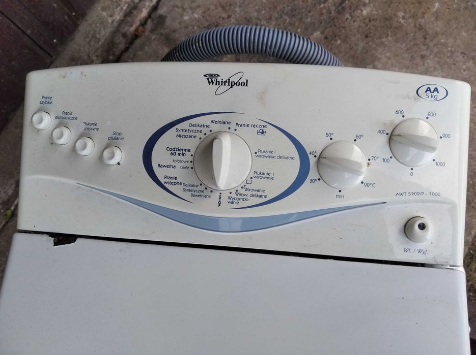 Pralka automatyczna Whirlpool AWT5109/P-1000 ładowana od góry AA 5 kg