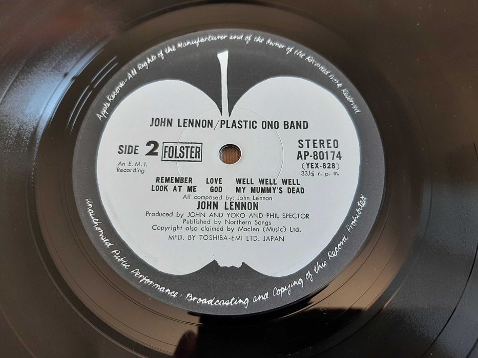 John Lennon - Plastic Ono Band - Japão - Vinil LP Beatles
