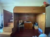 Cama loft em madeira maciça