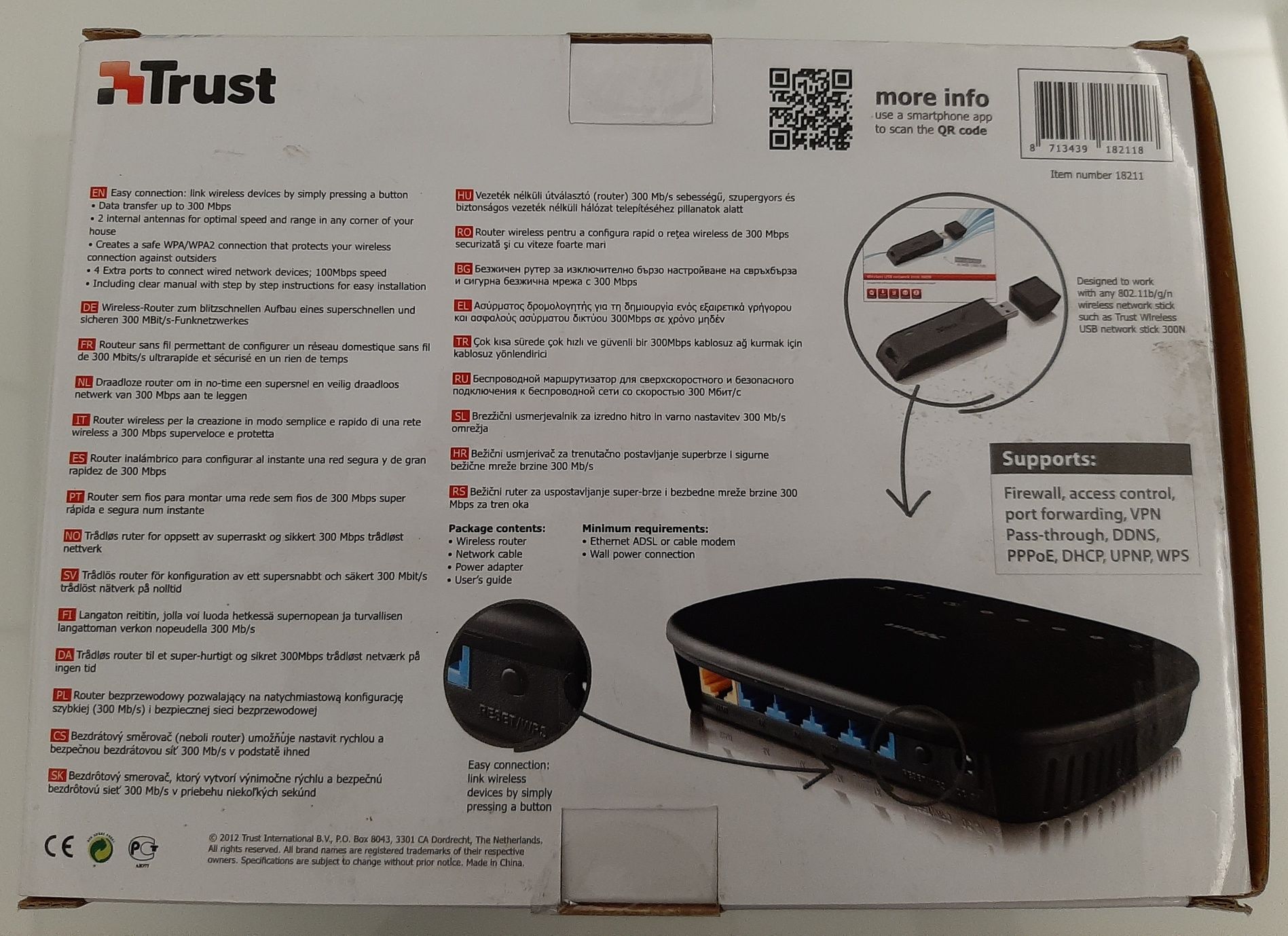 Trust Wireless Router 300N