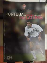 Programa de jogo Portugal Inglaterra 2004