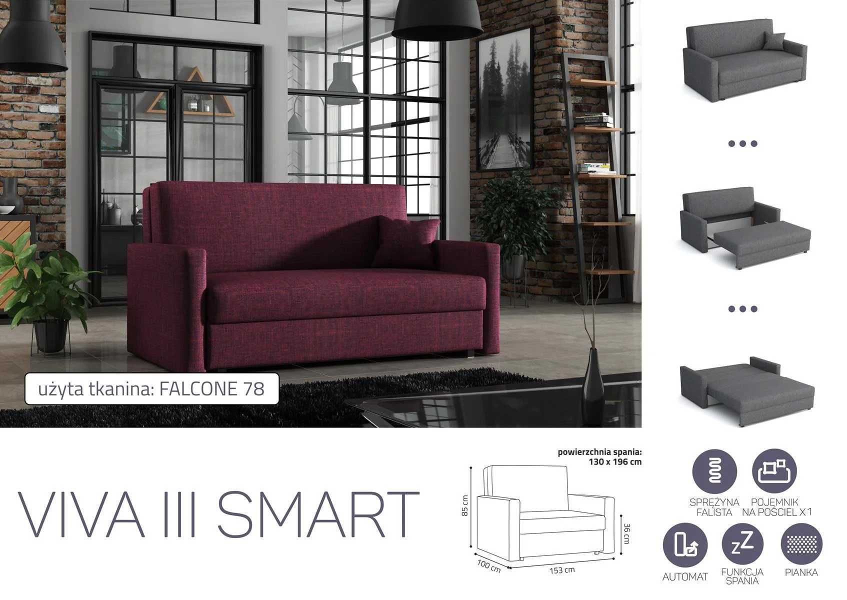 Sofa/Kanapa Viva III Smart  Darmowa dostawa