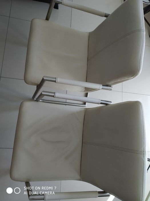 Fotele obracane skórzane