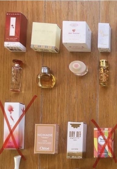 Miniaturas perfumes