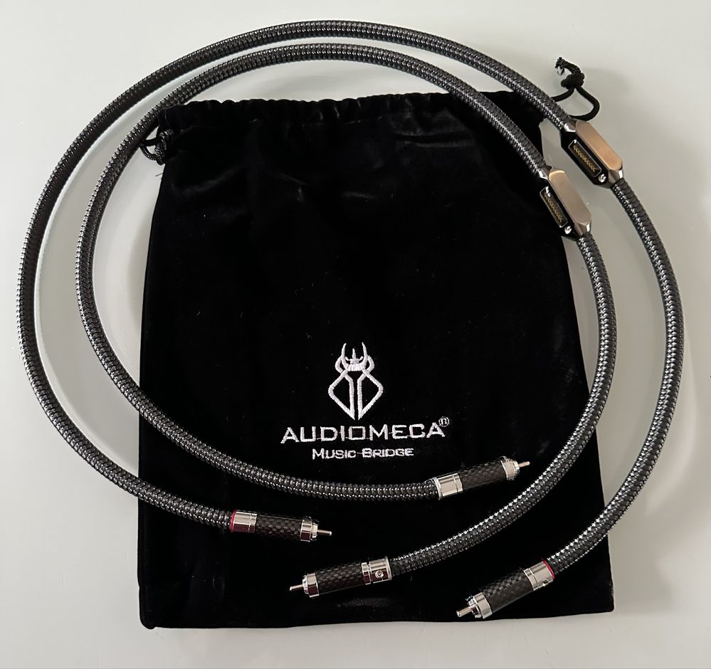 AUDIOMECA kabel połączeniowy 2x RCA - RCA - interconnect audio