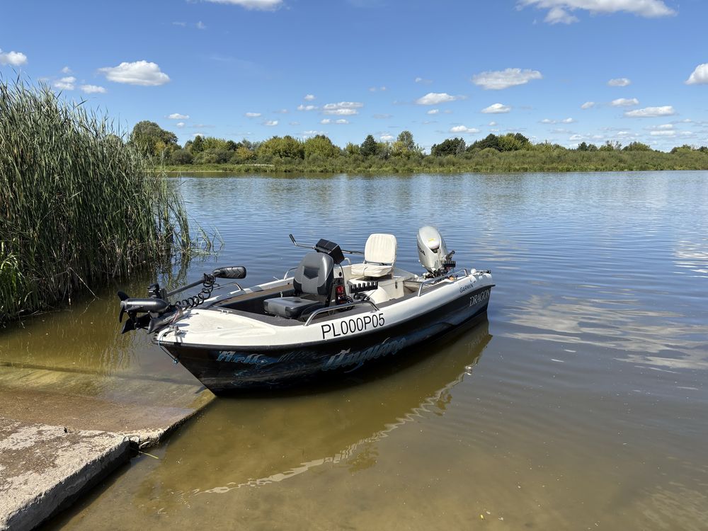 Łódka wędkarska 400\180 cm Honda bf 40