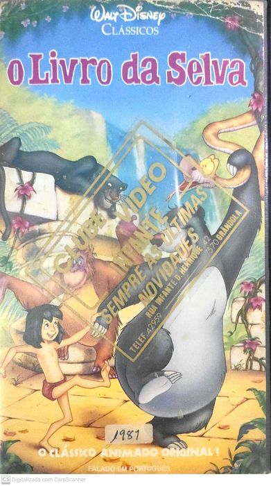 82° Pack de 8 filmes VHS