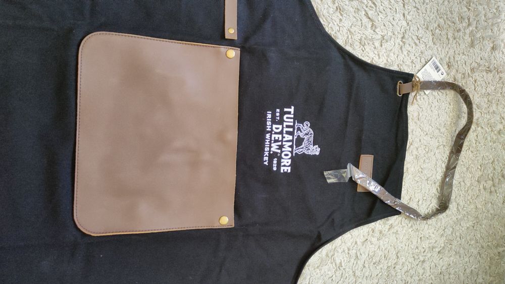 Nowy fartuch kuchenny Eva Solo Tullamore płótno i skóra