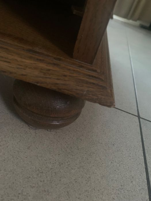 Naturalne drewno komoda