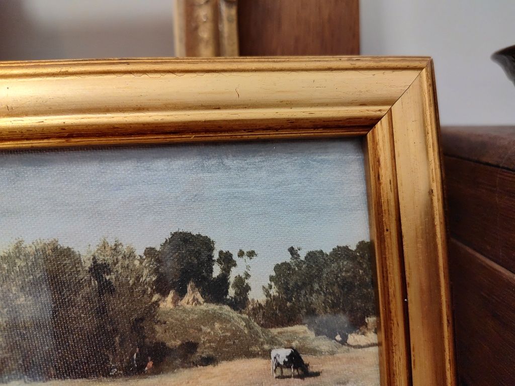 Obrazek , wydruk na płótnie w ramce vintage