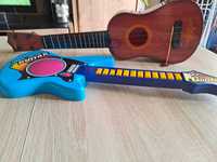 Zabawka - gitara akustyczna i elektryczna