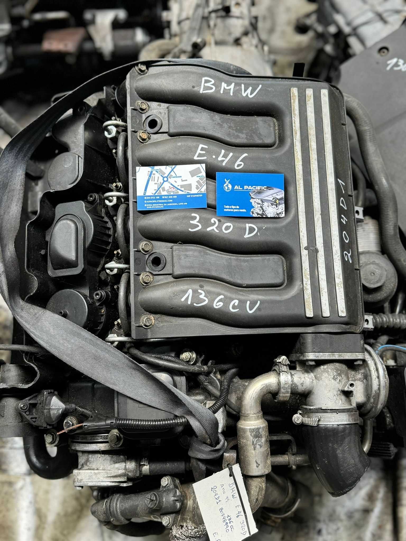 Motor usado BMW 320 D 136CV REF.204D1