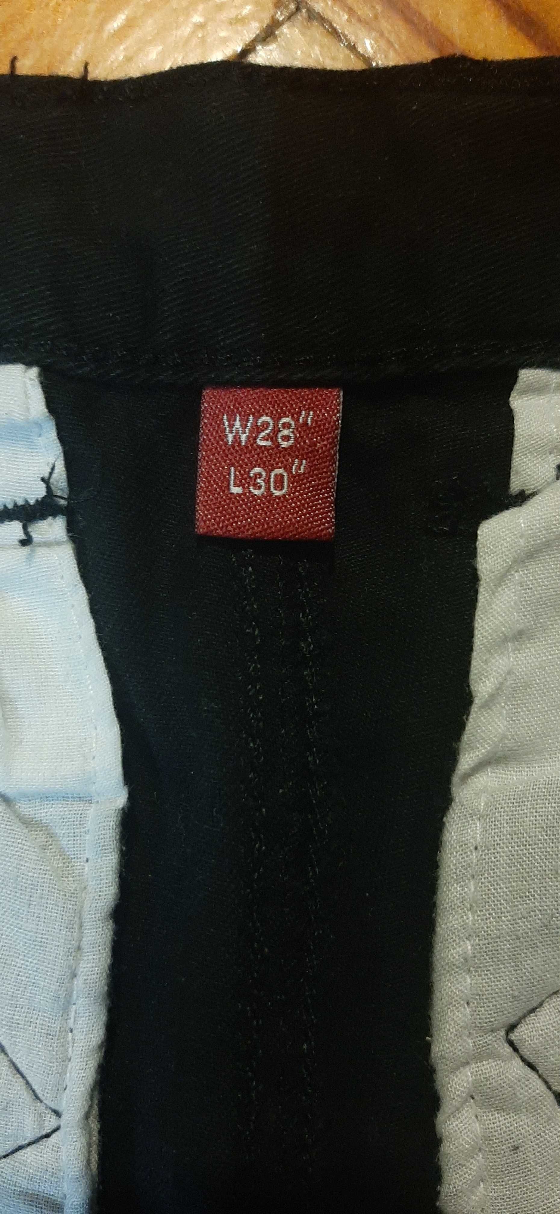 Czarne spodnie męskie Denim Co. est 1969