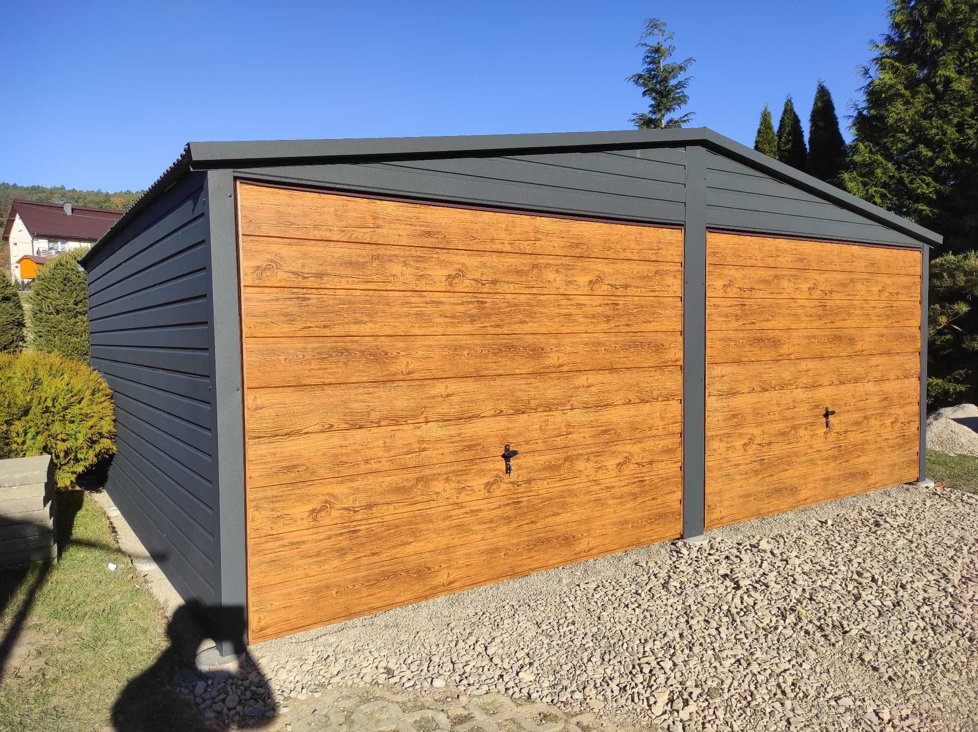 Garaż Blaszany 6x6 6x7 7x7 4x6 garaże blaszane na wymiar Super Ceny