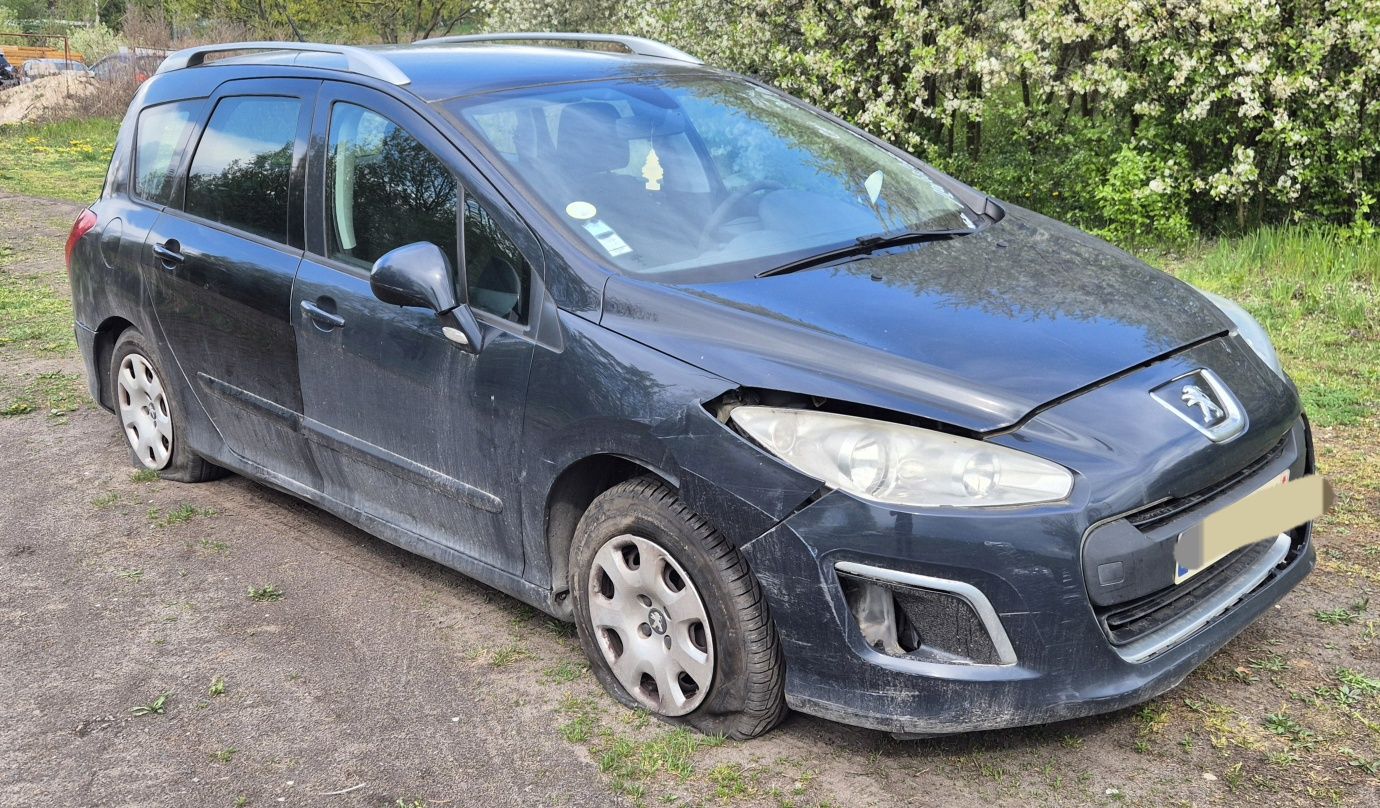 Peugeot 308 1.6 hdi 9HP_DV6DTED zderzak maska