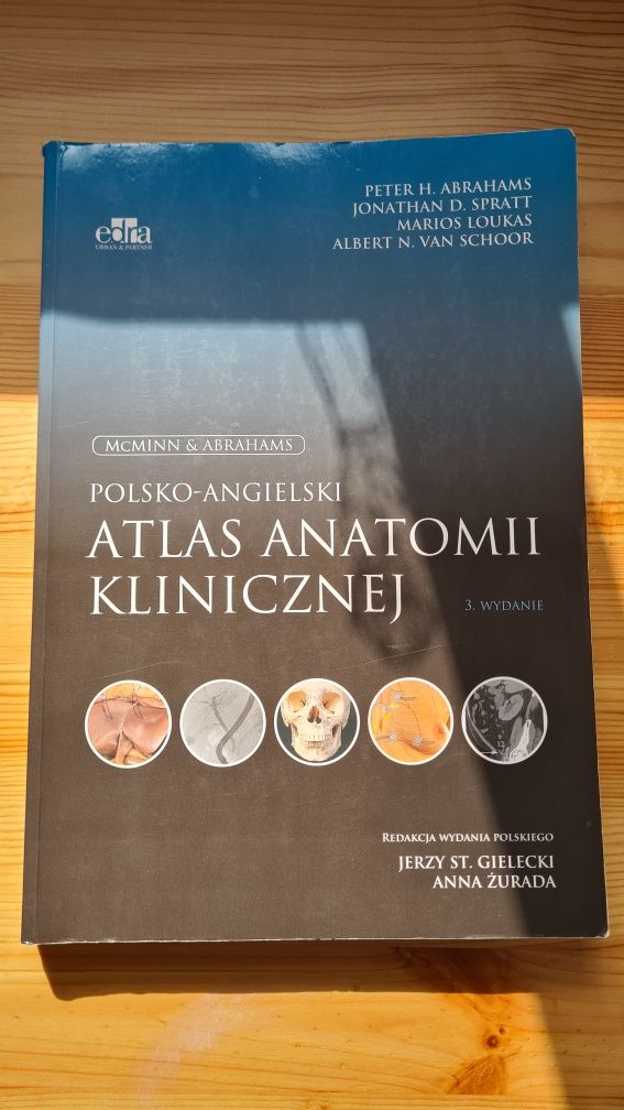 Polsko-Angielski Atlas Anatomii Klinicznej McMinn & Abrahams