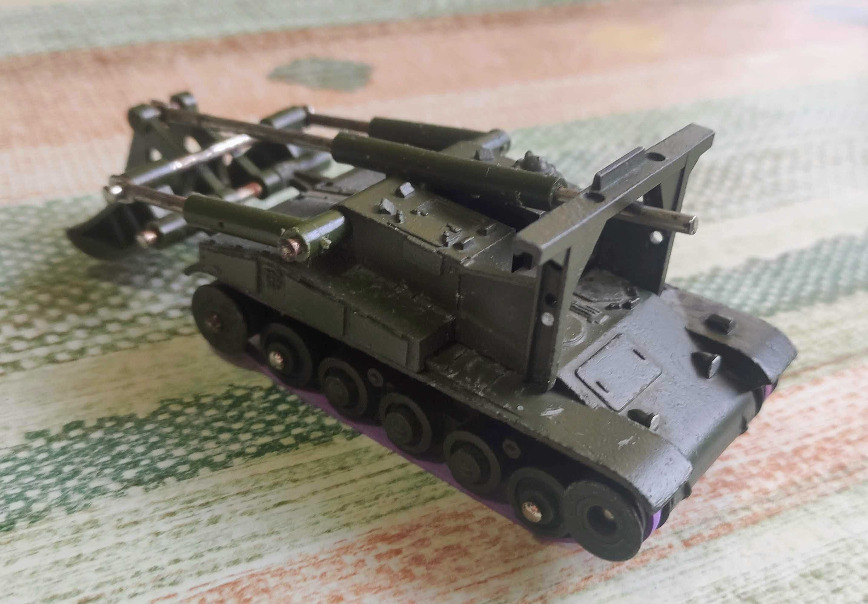 Kolekcjonerski metalowy model czołgu CHAR A.M.X. - UNIKAT !