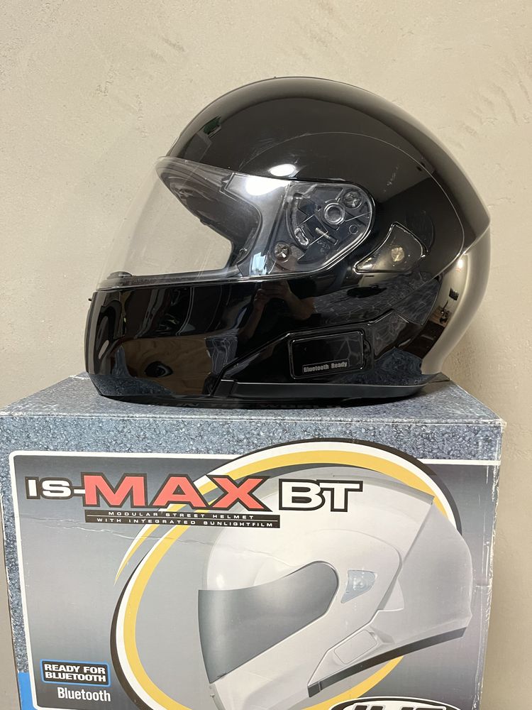 Kask HJC IS MAX BT rozmiar L szczękowy czarny