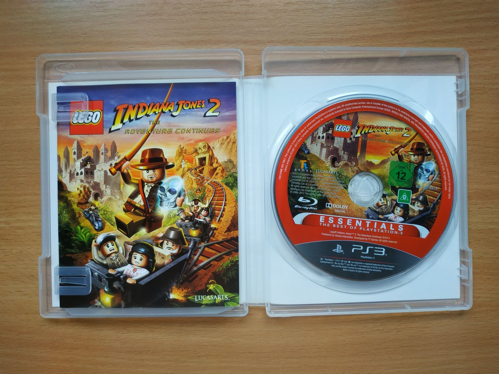 Indiana Jones 2 ps3, możliwa wysyłka przez olx