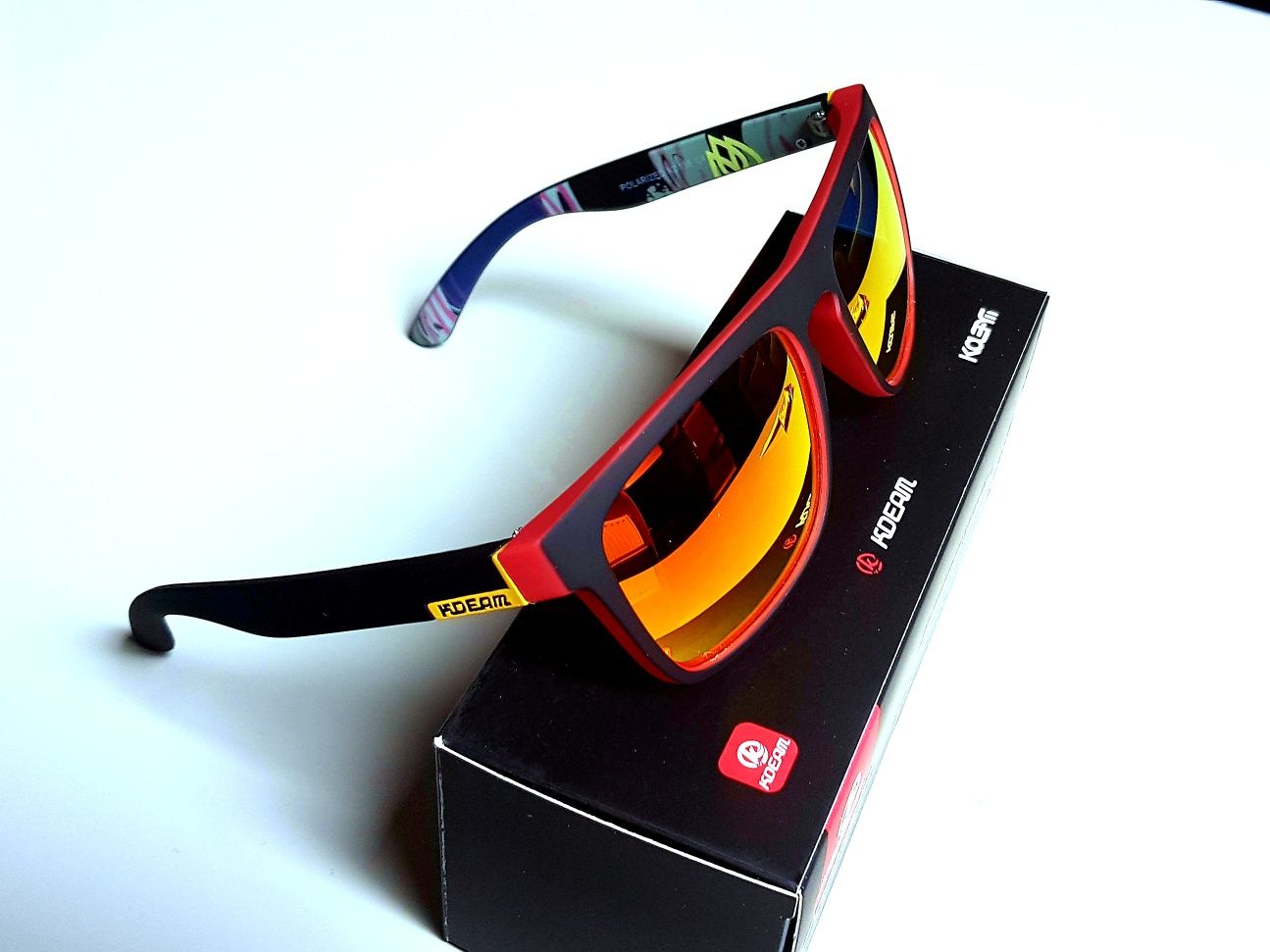 Okulary przeciwsłoneczne KDEAM UV400 polaryzacyjne