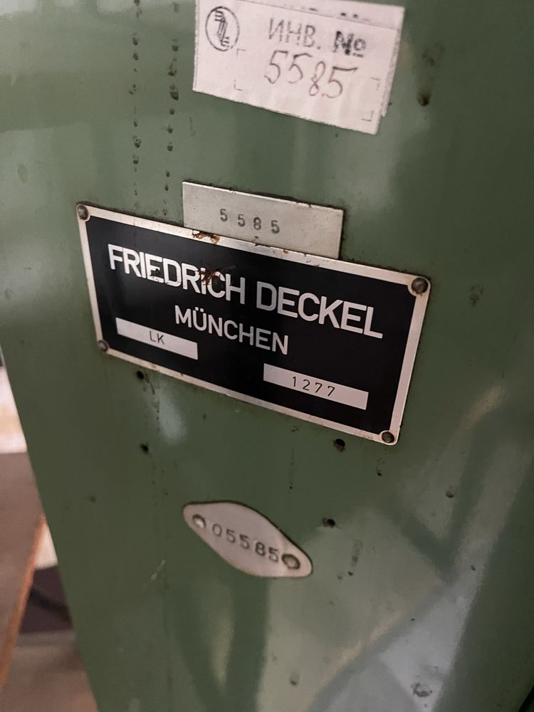 Координатно-шлифовальный станок Friedrich DECKEL