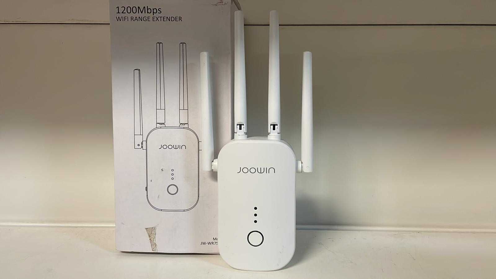 Wzmacniacz sygnału Wi-Fi Joowin JW-WR758AC 1200 Mbps Biały