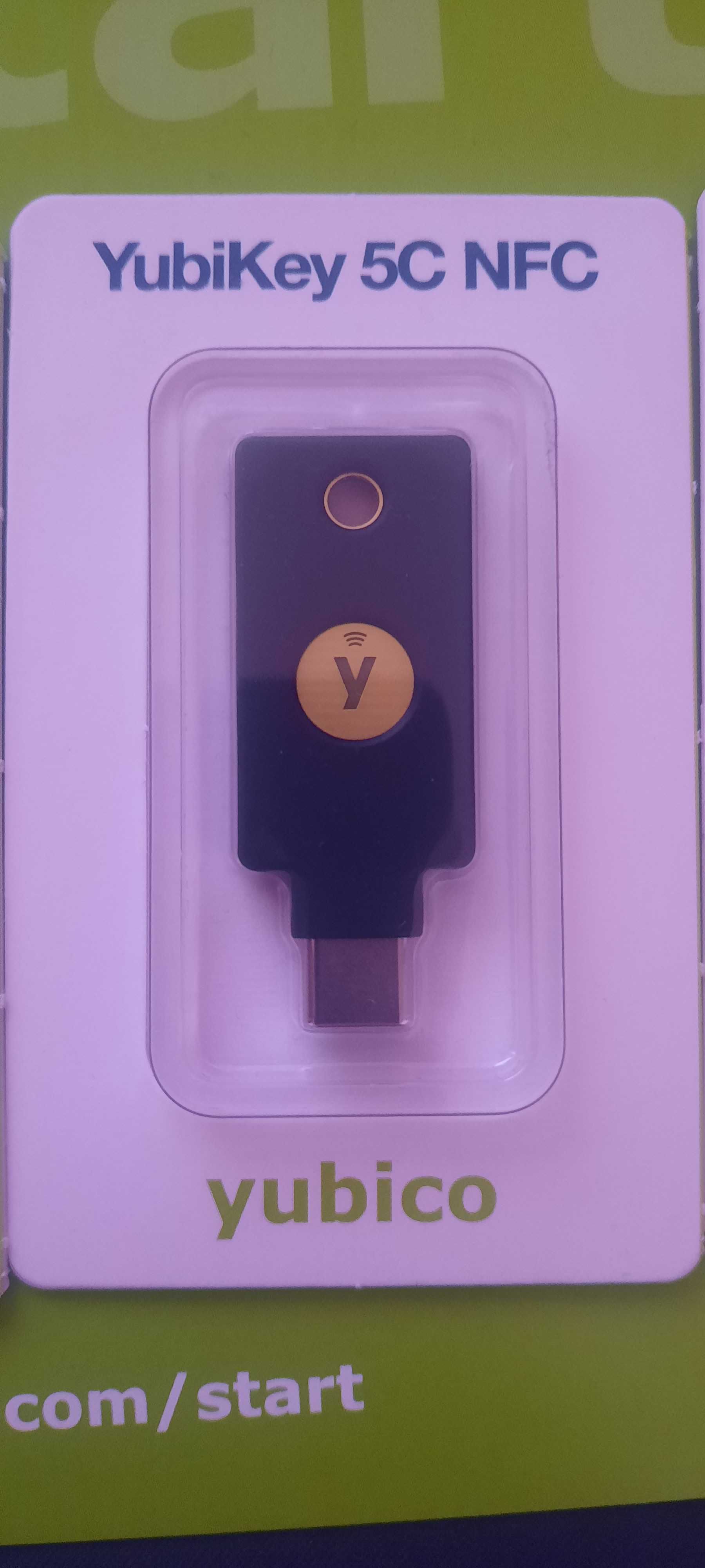 Yubico YubiKey 5C NFC klucz sprzętowy U2F