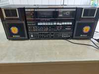 Hitachi Radiomagnetofon zabytkowy TRK-W550E