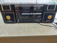 Hitachi Radiomagnetofon zabytkowy TRK-W550E