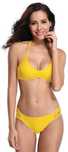 Strój kąpielowy Bikini dwuczęściowy "M" B071W88TF3 Żółte