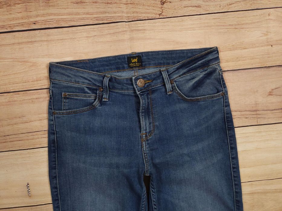 LEE Scarlett Cropped Spodnie Jeans Damskie r. 29/33