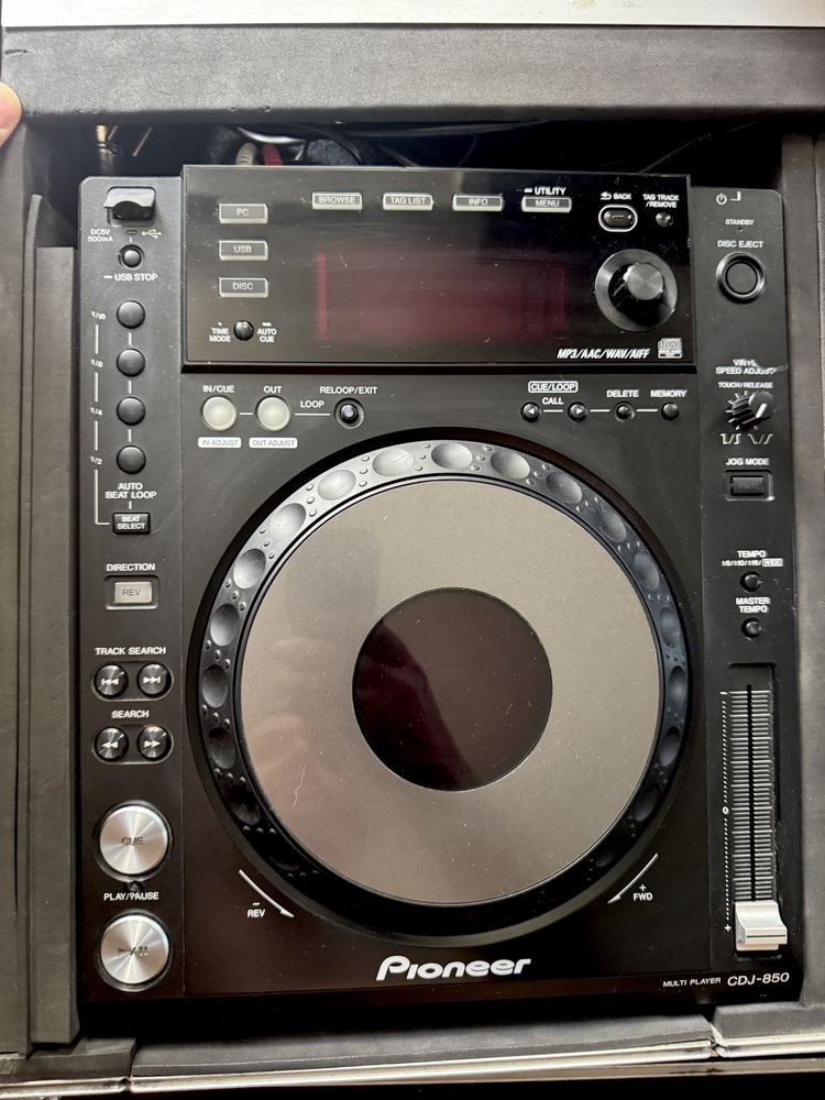 Pionner DJM-750 k+2xPioneer CDJ 850
