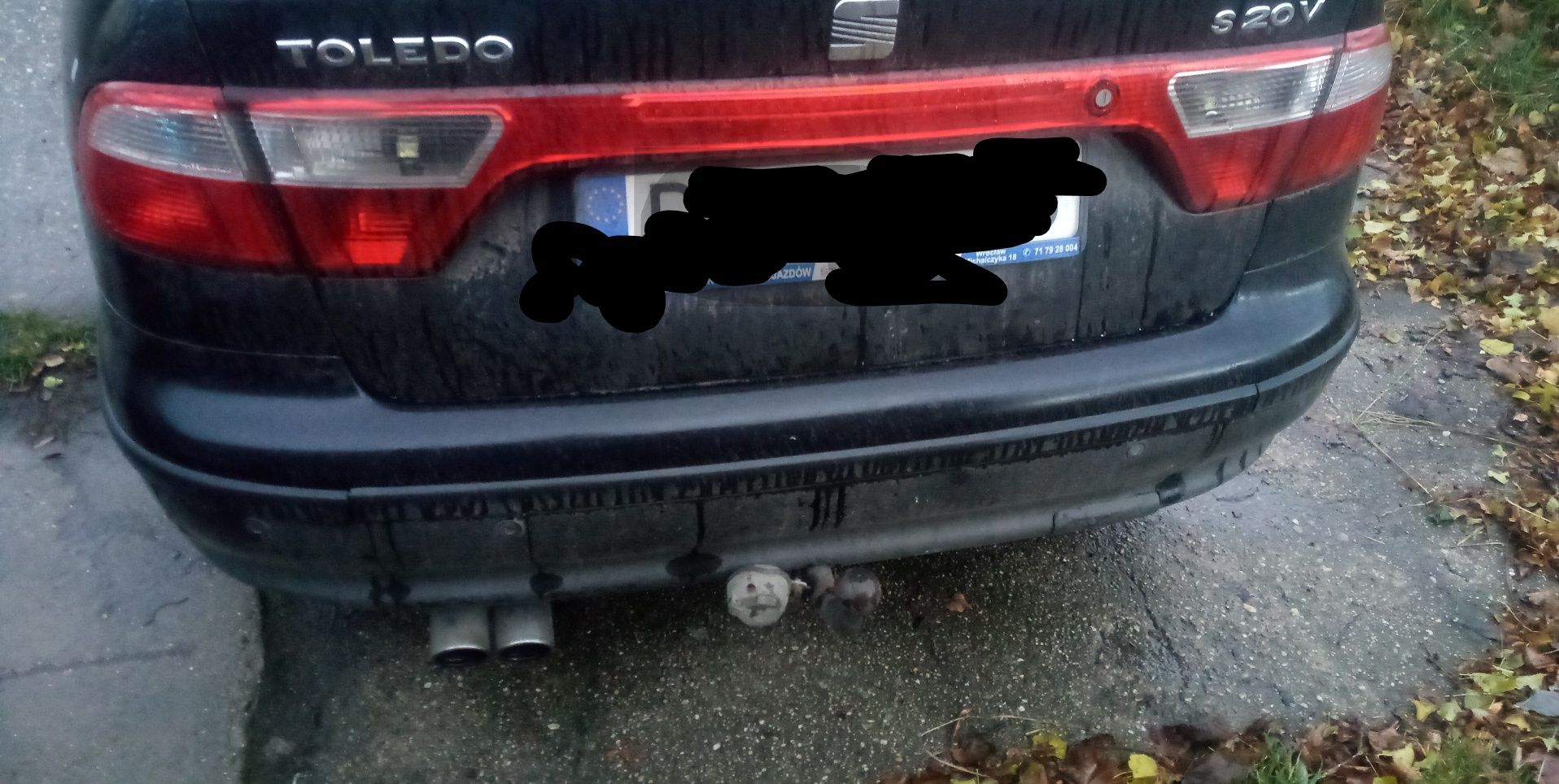 Hak tył tylny Seat Toledo 2