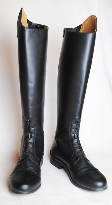 Oficerki jeździeckie skóra naturalna rozmiar 43