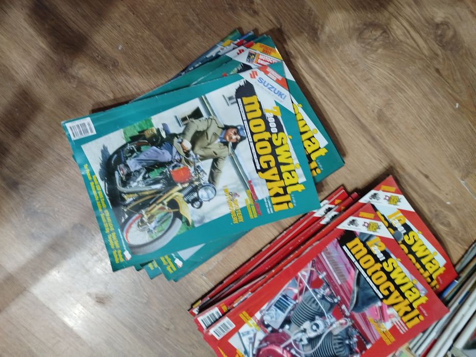 Świat motocykli od 93r do 2010 cena przykładowa