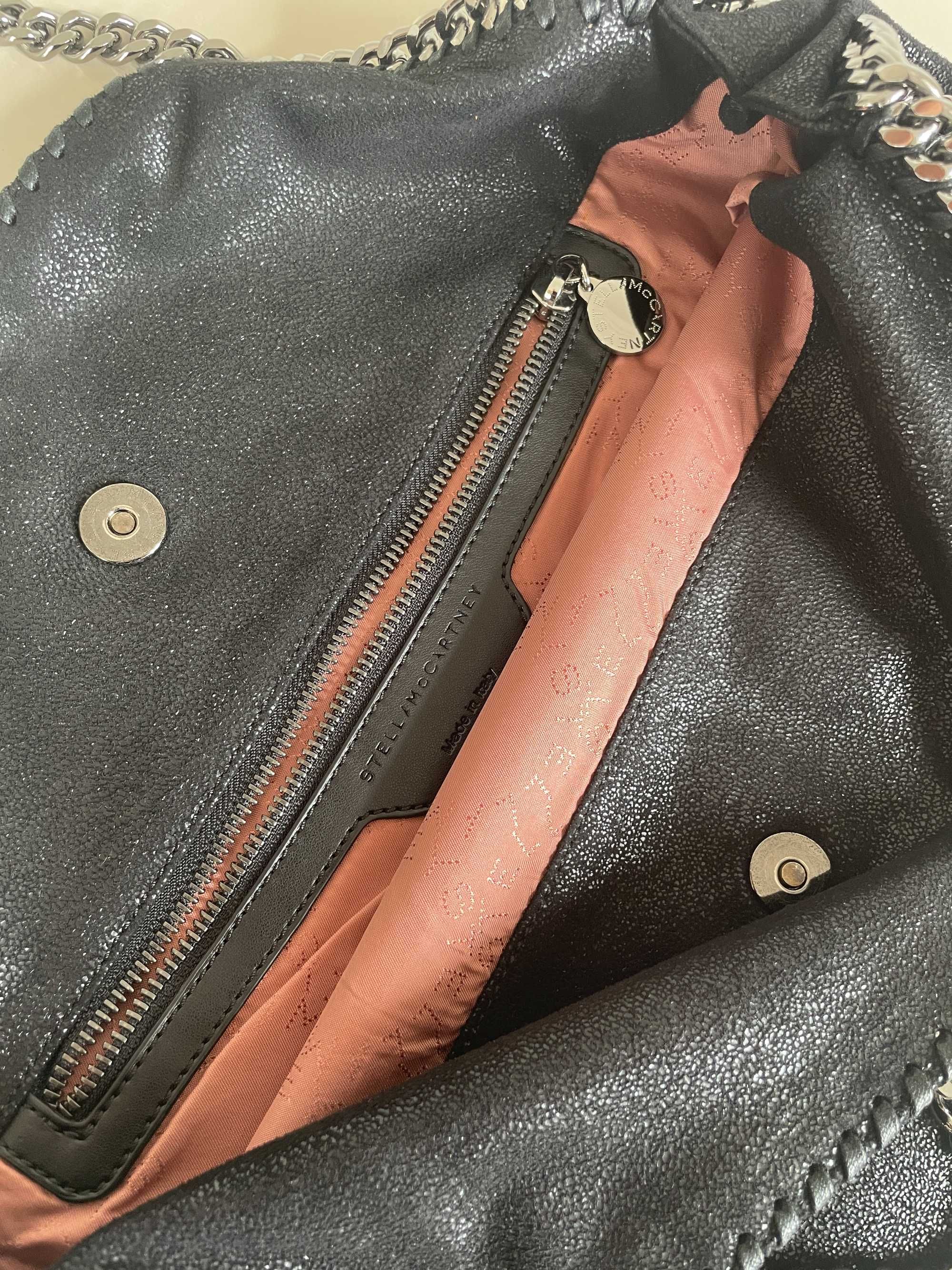 Stella Mccartney Falabella Large Shoulder Tote Bag bolsa preta