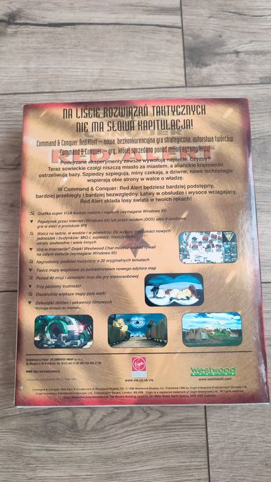 Kolekcja Big Box Command &Conquer Red Alert Diablo POL