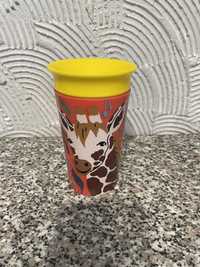 Чашка-непроливайка Munchkin Miracle 360 WildLove Giraffe 266 мл