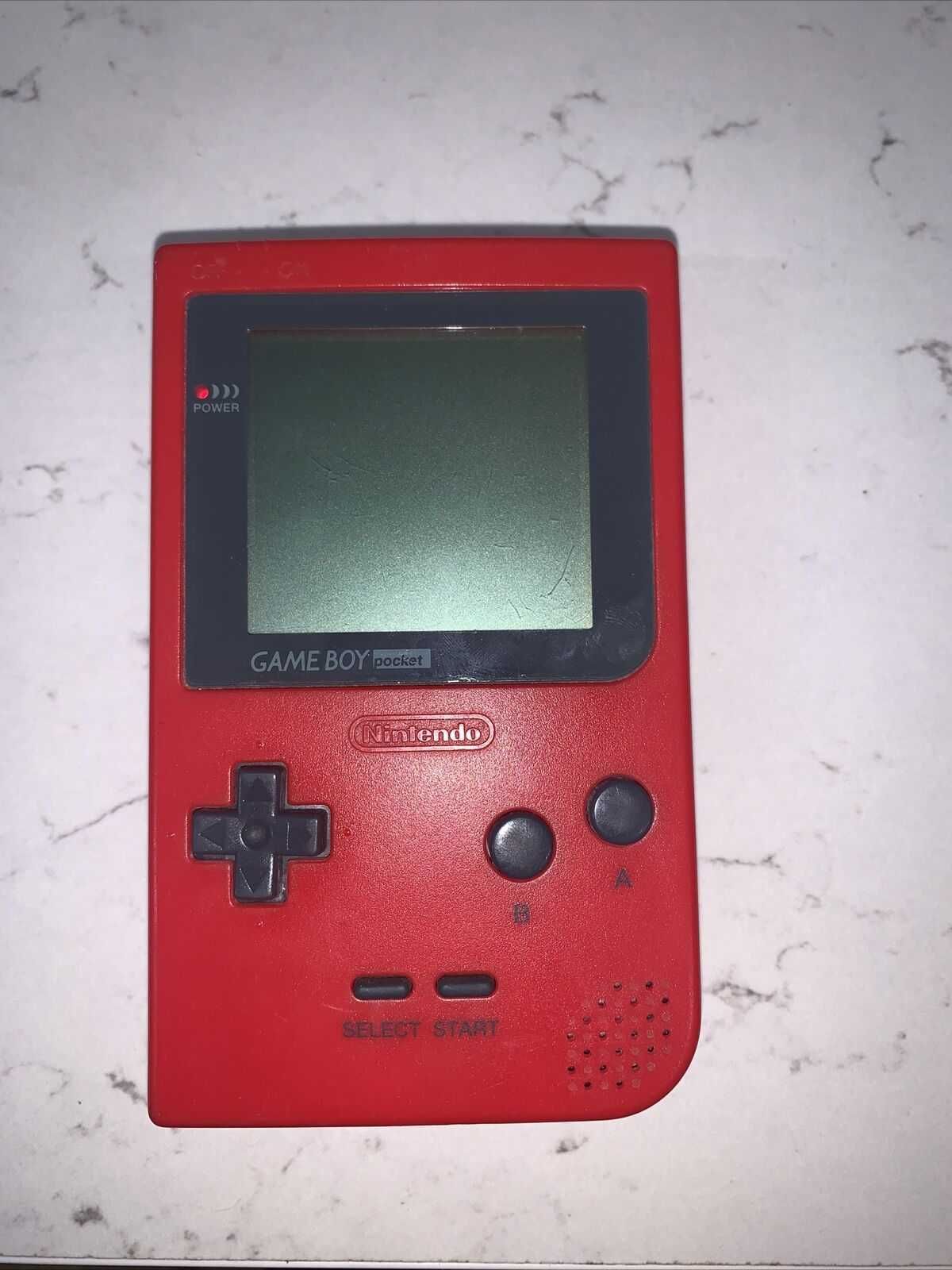 Gameboy Pocket Vermelho: Consola vintage & retrogaming