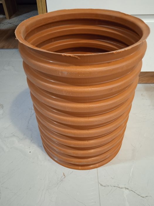 Rura karbowana na kanał o długości 45cm