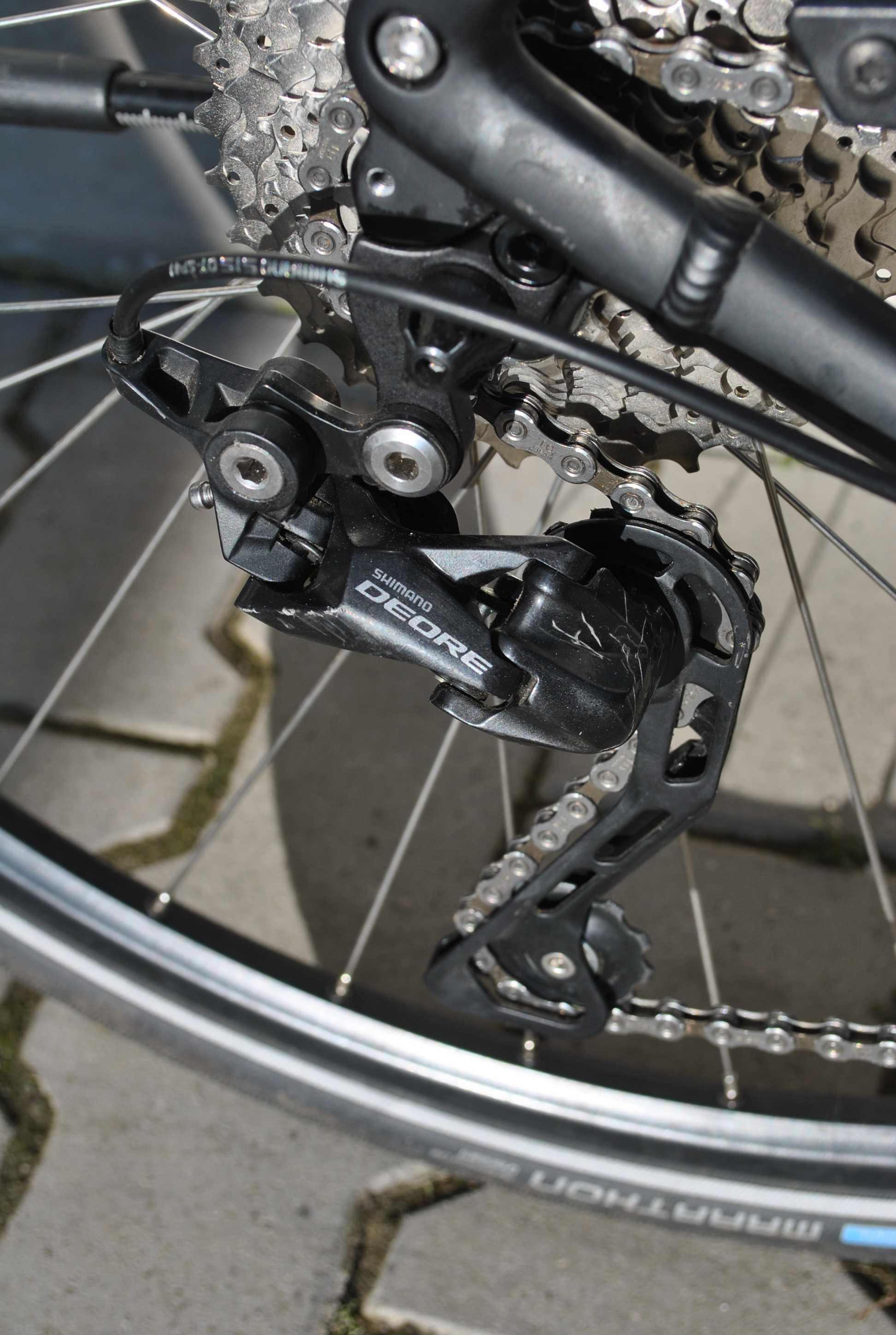 Idealny rower trekkingowy KTM Saragossa 27 28" Shimano Deore Dynamo
