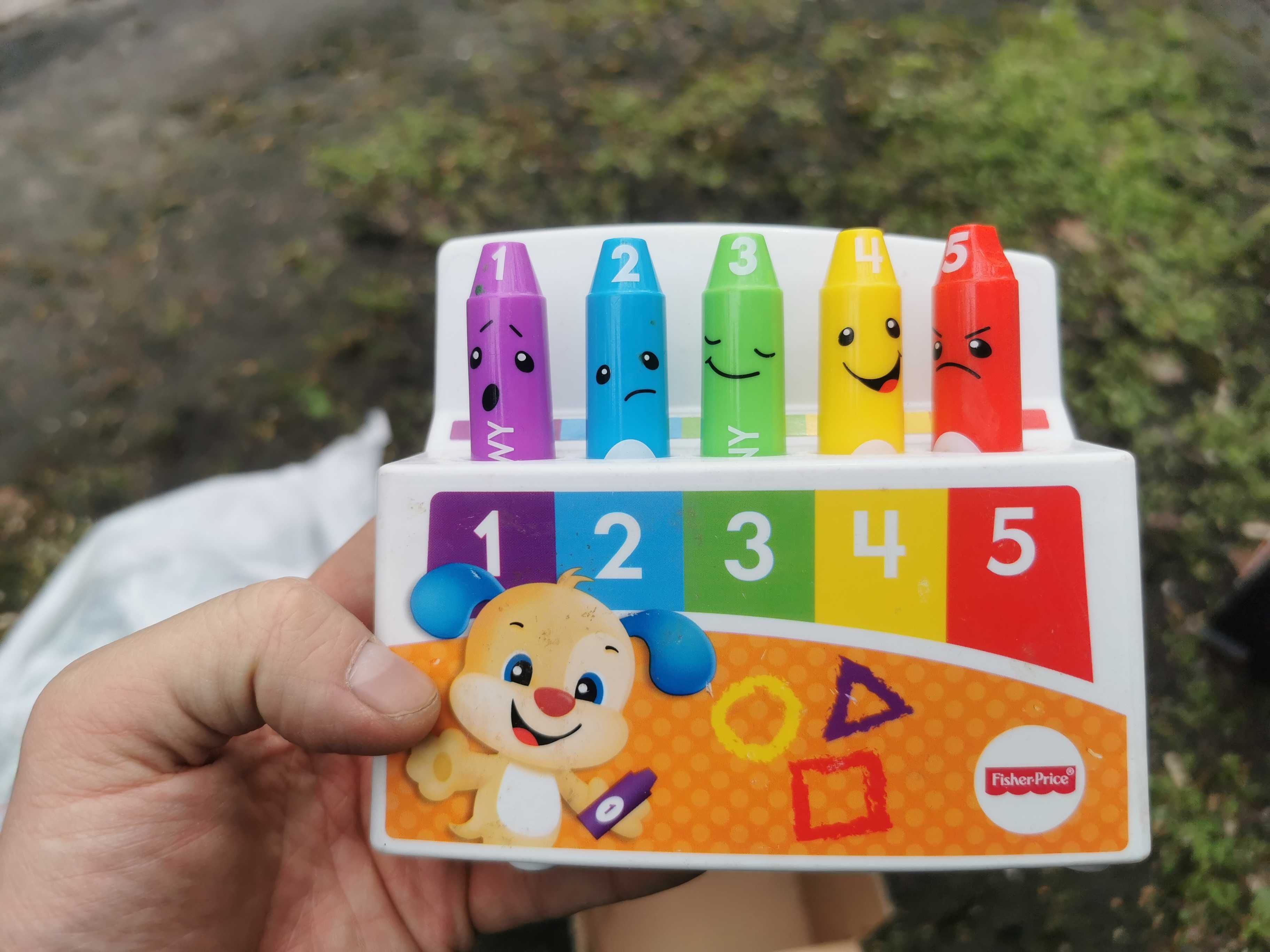 Fisher-Price Uczące kredki „Kolorki-Humorki" wersja PL zabawka