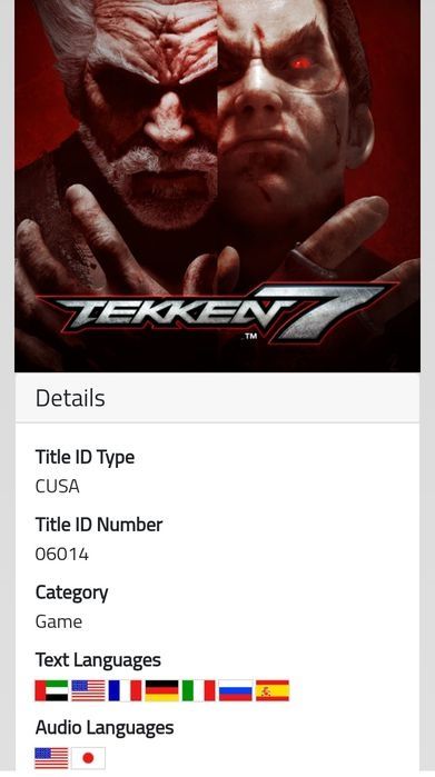 Tekken 7 + Soul Calibur VI na PS4 i PS5 podwójne wydanie w BDB stanie