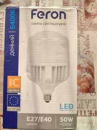 Светодиодная лампа Feron LB-65 50Вт E27-E40 6400K