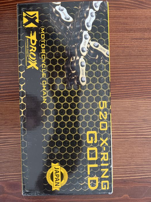 Łańcuch złoty 520 x-ring (nie DID)