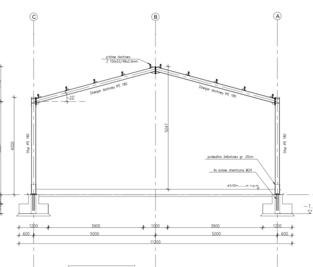 Konstrukcja Stalowa Hali 10x20 Hala 10x25 Hala 12x20 - Kompletna