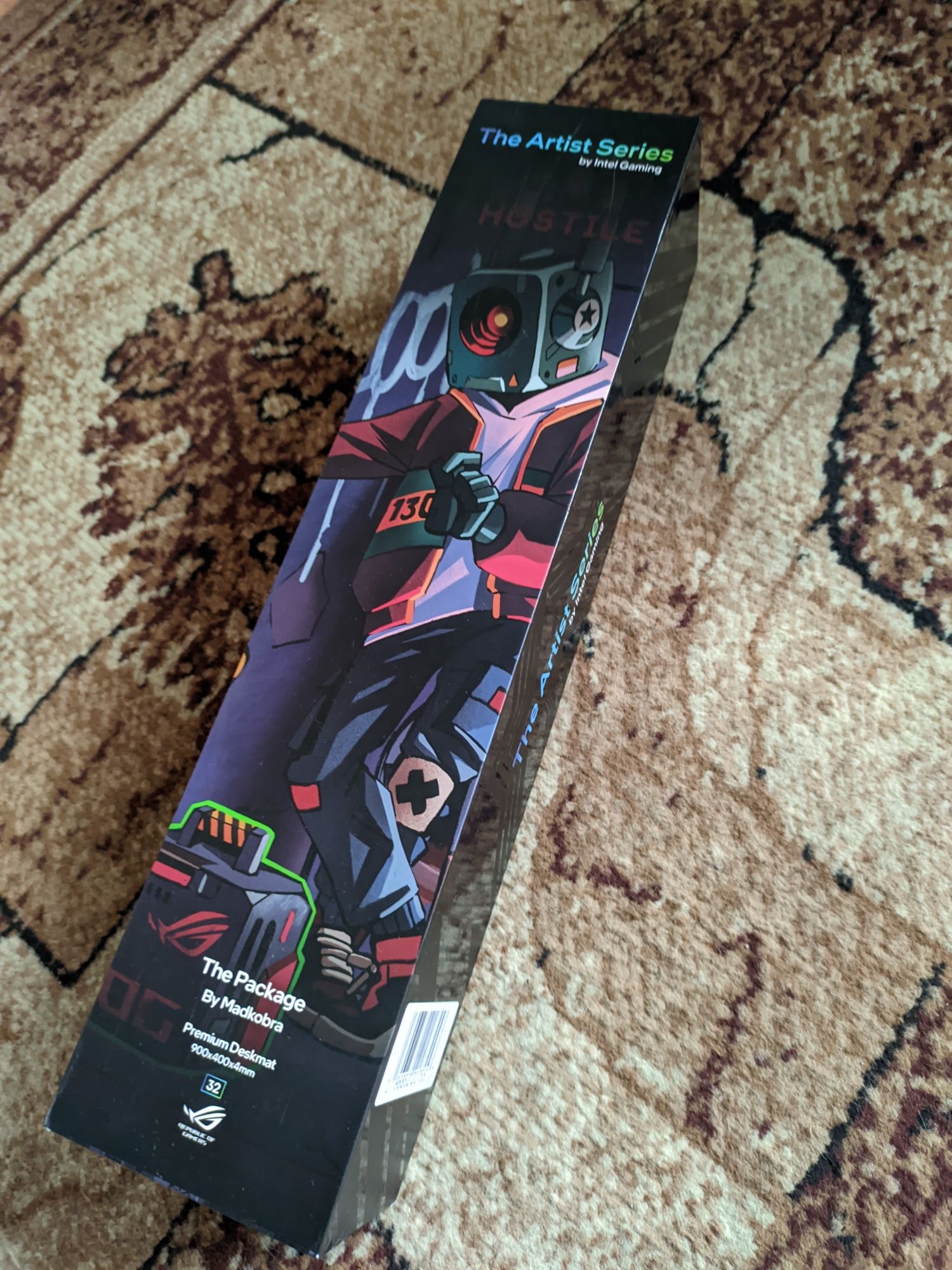 Iгровий килим Asus Rog Madkobra, Gaming-Maus pad, 900х400мм