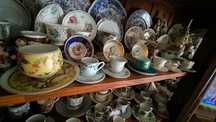 Chávenas de café de coleção
