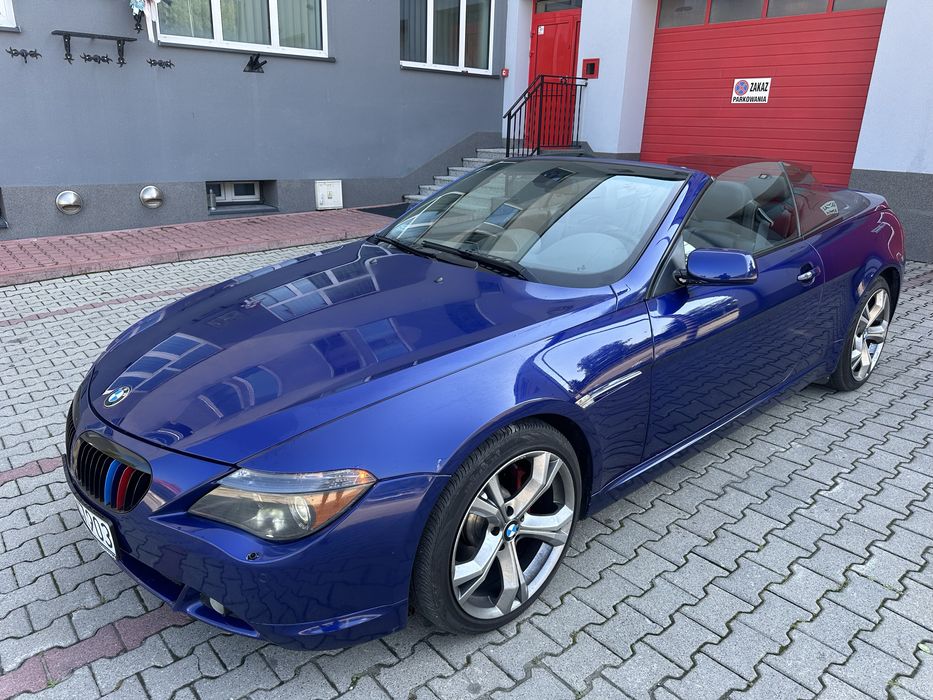 Bmw 6 E63 4.4 V8 Zadbana Stan Idealny bez wkładu Cabriolet